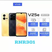 Vivo V25E Ram 16gb (8gb + 8gb ekstended) 128gb new garansi resmi