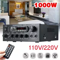 Amplifier Bluetooth EQ Audio Home Theater FM 1000W - KS-33BT CLAITE