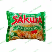 Mi instan Sakura rasa soto mie instant kuah 60 gr murah Indofood
