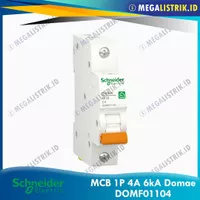 Schneider MCB Domae 1P / Phase 4 Ampere / 4A / 4 A DOM12252SNI