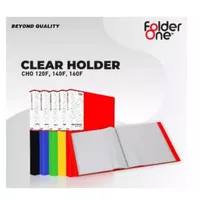 Clear Holder Folio 20 Lembar Folder one / Display Book 20 Lembar Size