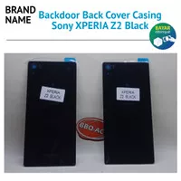 Backdoor Back Door Back Cover Sony XPERIA Z2 Black Casing Tutup Case