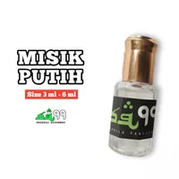 minyak misik putih parfum misik 6ml non alkohol minyak wangi solat