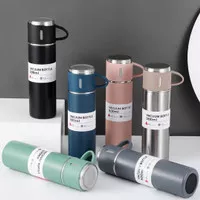 Termos Vacuum Flask Gift Set Hampers 500ml / Termos Cangkir Set