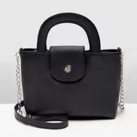 BrunBrun Paris De Plat Sling Bag - Black