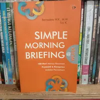 Buku SIMPLE MORNING BRIEFING