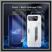 ASUS ROG PHONE 6 / 6 PRO HYDROGEL FRONT BACK CLEAR ANTI GORES BENING