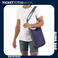 Tas Belanja Lipat Praktis Selempang - Ticket To The Moon Eco Bag SMALL