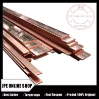 Busbar Import 3x20 mm Rail Copper 3x20mm Plat Tembaga