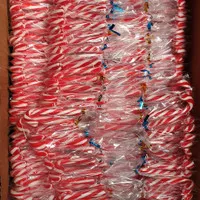 permen tongkat natal candy cane isi 50