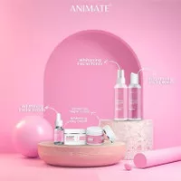 Paket Animate Instant Whitening Series 5in1 Cream Perawatan Wajah