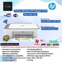 HP 2776 / HP Deskjet 2776 AIO Print Scan Copy - Wifi - Garansi Resmi