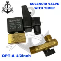 auto drain valve timer solenoid timer drat 1/2 inch