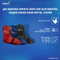 JAS HUJAN SEPATU RAIN COVER SHOES ANTI SLIP MANTEL JAS HUJAN SEPATU