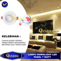 Lampu Downlight LED Spotlight 7W 7 Watt Putih Kuning Warm White 220V