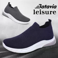 Batavia fashion baru sepatu pria rajut Sepatu pria olahraga B13