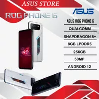 ASUS ROG PHONE 6 RAM 8GB ROM 256GB Qualcomm Snapdragon 8+ Gen1 50MP