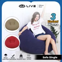 BBLIVE Sofa Single Angin Bean Bag / Kursi Santai Sofa Angin Empuk