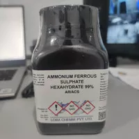 AMMONIUM iron ii SULPHATE HEXAHYDRATE 99% repack 100g
