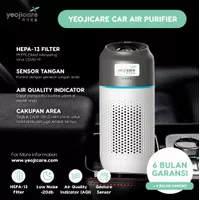 Car Air Purifier Oxy Refresh Smart Mini HEPA13 Anion Carbon Filter