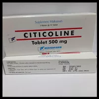 CITICOLINE 500 MG BERNOFARM SUPLEMEN MAKANAN BOX 30 TABLET