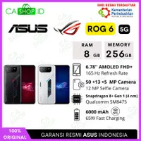 Asus ROG Phone 6 8/256GB + 12/256GB - ROG 6 Pro 18/512GB Resmi