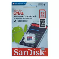 micro sd / microsd mmc memory card sandisk ultra class 10 32gb 32 gb