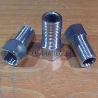 Sok Kran Panjang / Over Sok 1/2 Inchi Stainless Steel 5cm