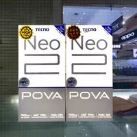TECNO POVA NEO 2 4/64 GB NFC BATERAI 7000MAH HELIO G85 GARANSI RESMI