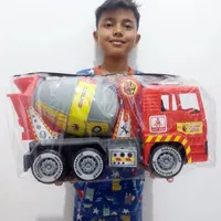 Mainan Truk Molen Jumbo Kgp - Mobil Mixer Truck Besar Anak Laki Cowok