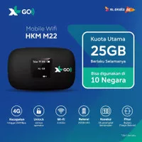 Modem Mifi Mobile Wifi 4G HKM M22 Unlock All Operator Free 20GB XL GO