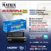 Matrix Set Top Box Receiver TV Digital DVBT2 Matrix Garuda