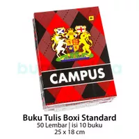 Buku Tulis Boxi Campus 50 Lembar isi 10 Buku Boxy Panjang Standard