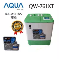 MESIN CUCI 2 TABUNG AQUA JAPAN (SANYO) QW 781XT / QW781XT [7 KG]