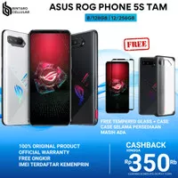 [ TAM ] ASUS ROG PHONE 5S 8/128GB GARANSI ASUS INDONESIA - NOT 5