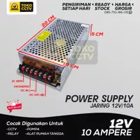 power supply 10A/12V jaring
