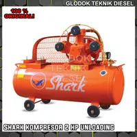 SHARK KOMPRESOR ANGIN 2 HP AIR COMPRESSOR 2 HP UNLOADING LWU 6502