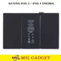 Baterai Apple iPad 3 / iPad 4 A1389 Original 100%