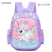 tas anak perempuan TK tas Paud tas ransel Elsa Frozen tas unicorn