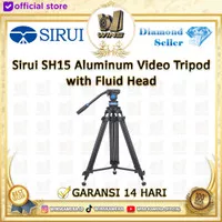 Tripod Sirui SH15 Aluminum Video Tripod with Fluid Head