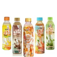 Ichitan milk tea kemasan botol 310ml isi 24 Pcs