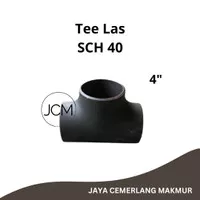 Tee Las SCH 40 Besi 4 Inch / Te Las S40 4 / T Las SCH 40 4 Inch Besi