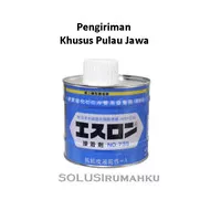 Lem JEPANG / Lem Pipa PVC Kaleng BIRU SEKISUI 500 gr - Made in JAPAN