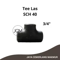 Tee Las SCH 40 Besi 3/4 Inch / Te Las S40 3/4 / T Las SCH 40 3/4 In