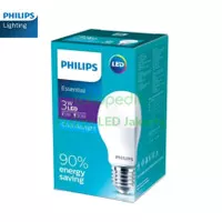 Lampu PHILIPS Essential LED Bulb 3W 3 W 3 Watt 3Watt E27 6500K