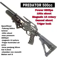 Predator pcp 500cc