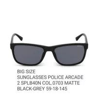 KACAMATA HITAM Sunglasses POLICE SPLB40N COL.0703 59-18-145 original