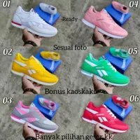 SEPATU RUNNING WANITA REEBOK CLASSIC SEPATU OLAHRAGA LARI SENAM ZUMBA