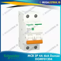 Schneider MCB Domae 2P / Phase 4 Ampere / 4A / 4 A DOM11229SNI