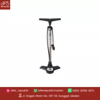 Pompa Sepeda - ZEFAL PROFIL MAX FP20 SILVER FLOOR PUMP